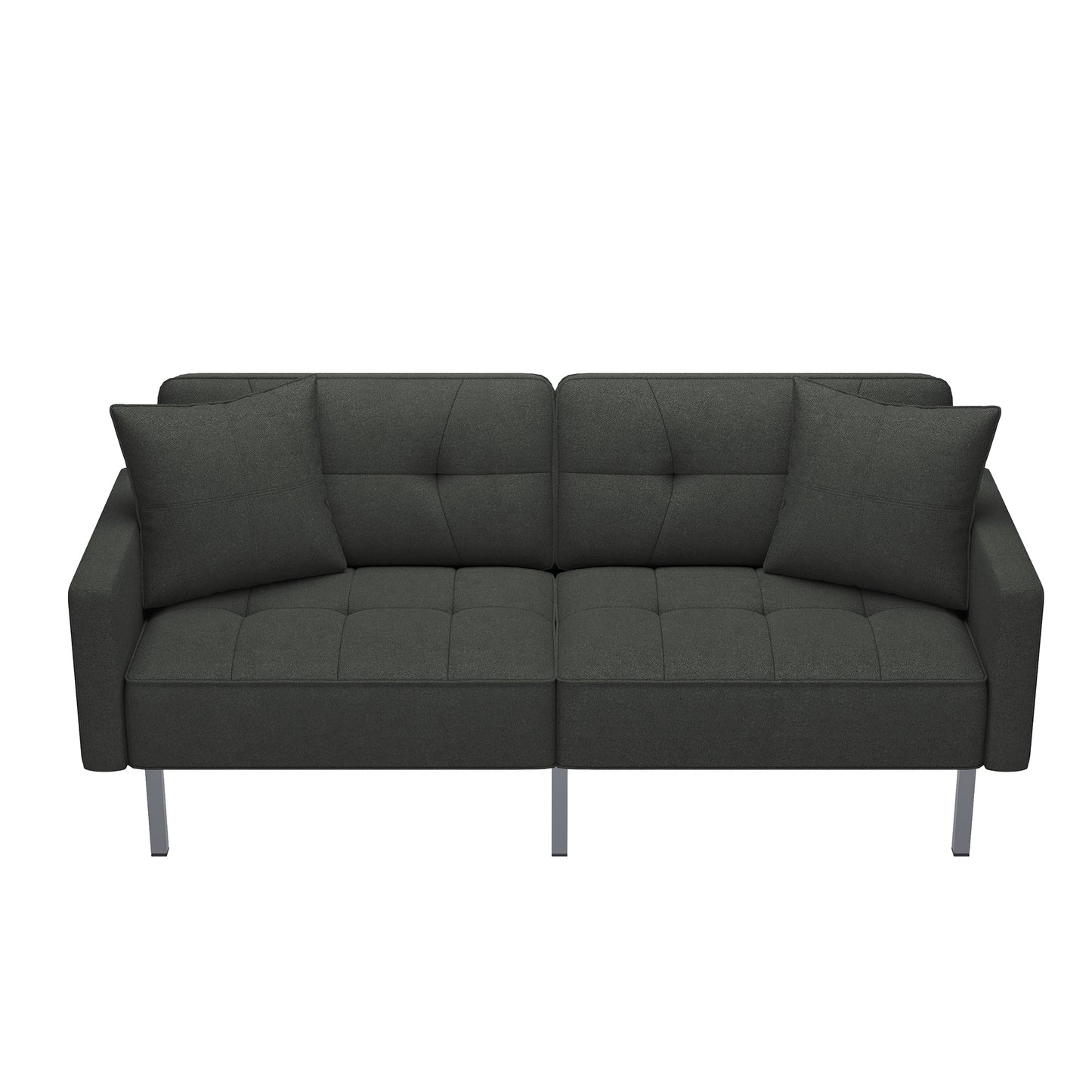Oris Linen Upholstered Modern Convertible Sofa Bed