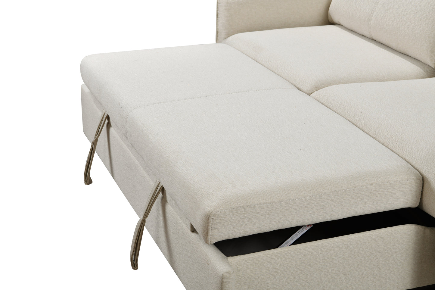 Lux Convertible Sofa sleeper in Beige