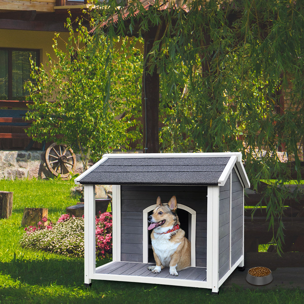 Wyndam Outdoor Wooden Dog House