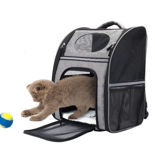 FluffyDream Pet Carrier Backpack for Large/Small Cats and Dogs