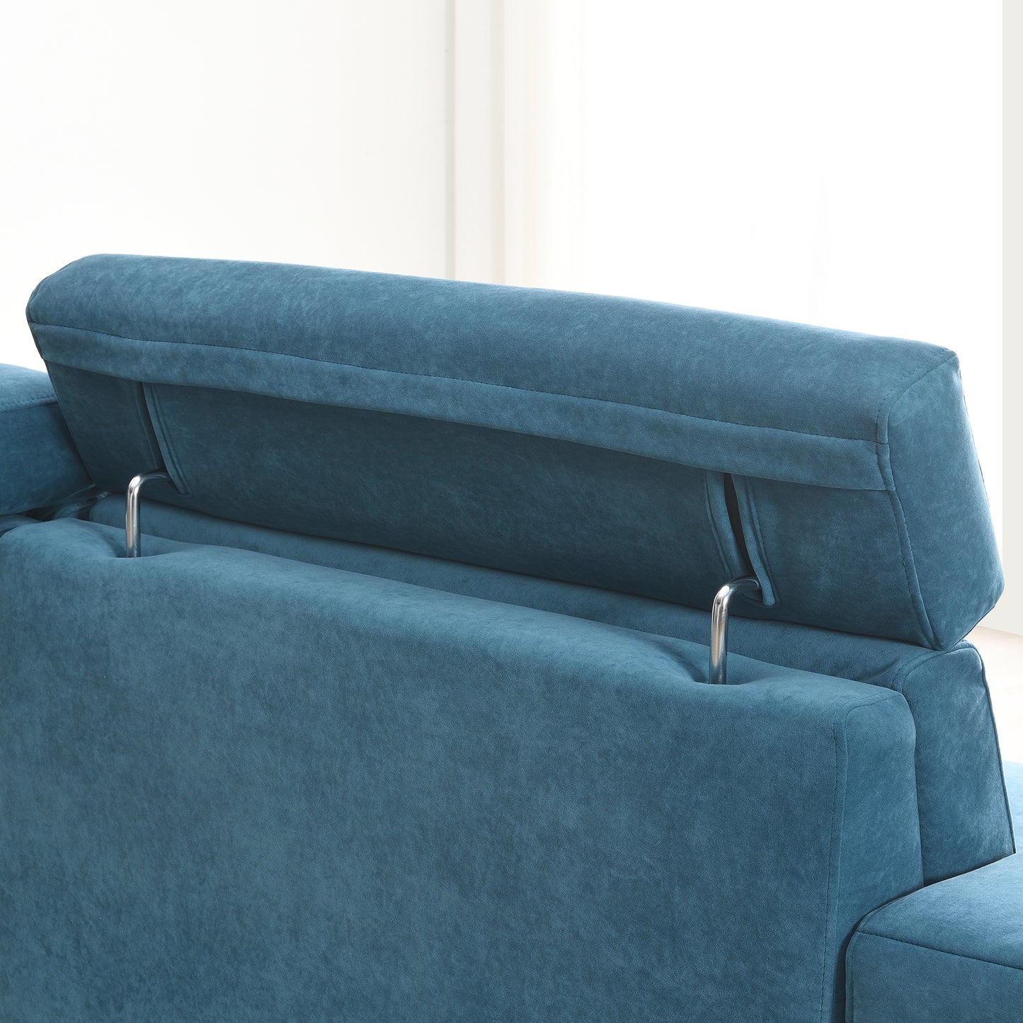Doral Sectional Sofa w/ Multi-Angle Adjustable Headrest