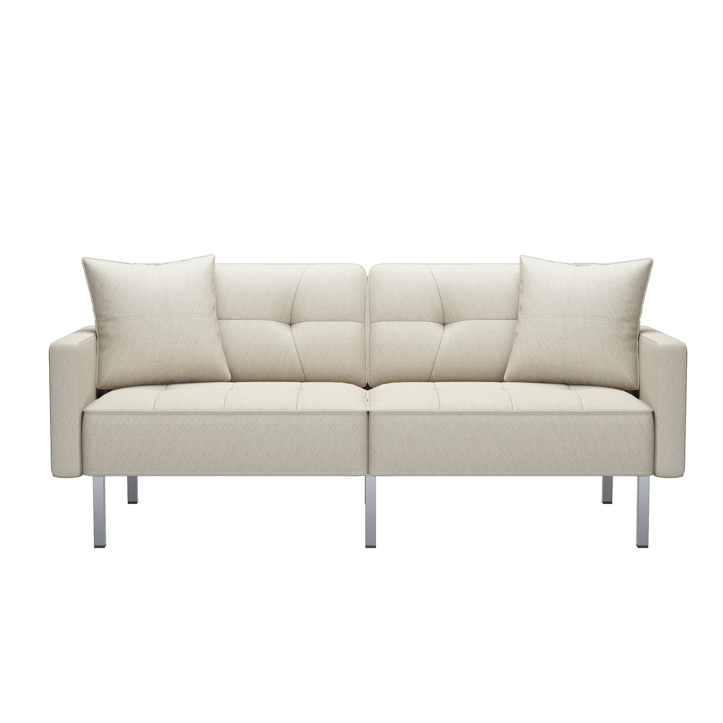 Calvin Linen Upholstered Convertible  Sofa Bed