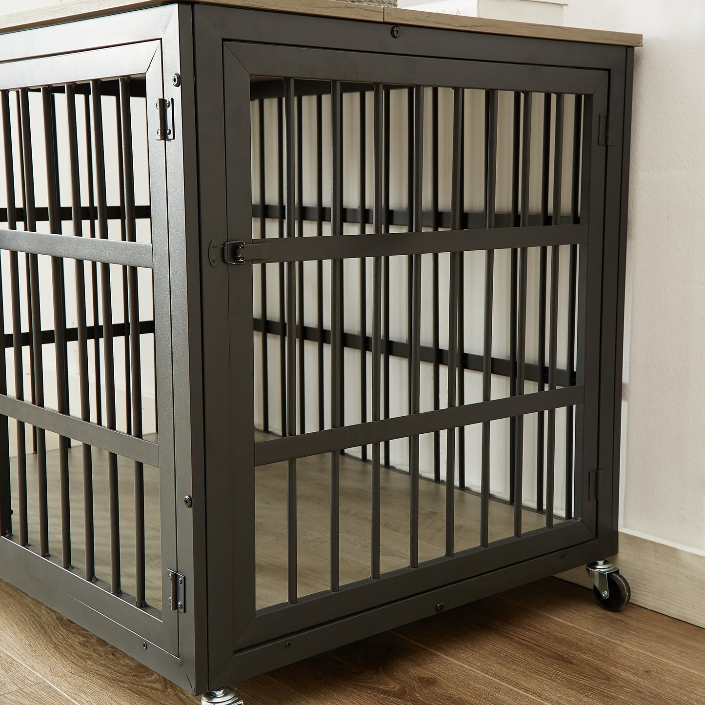 Wrought iron Furniture Style Dog Crate