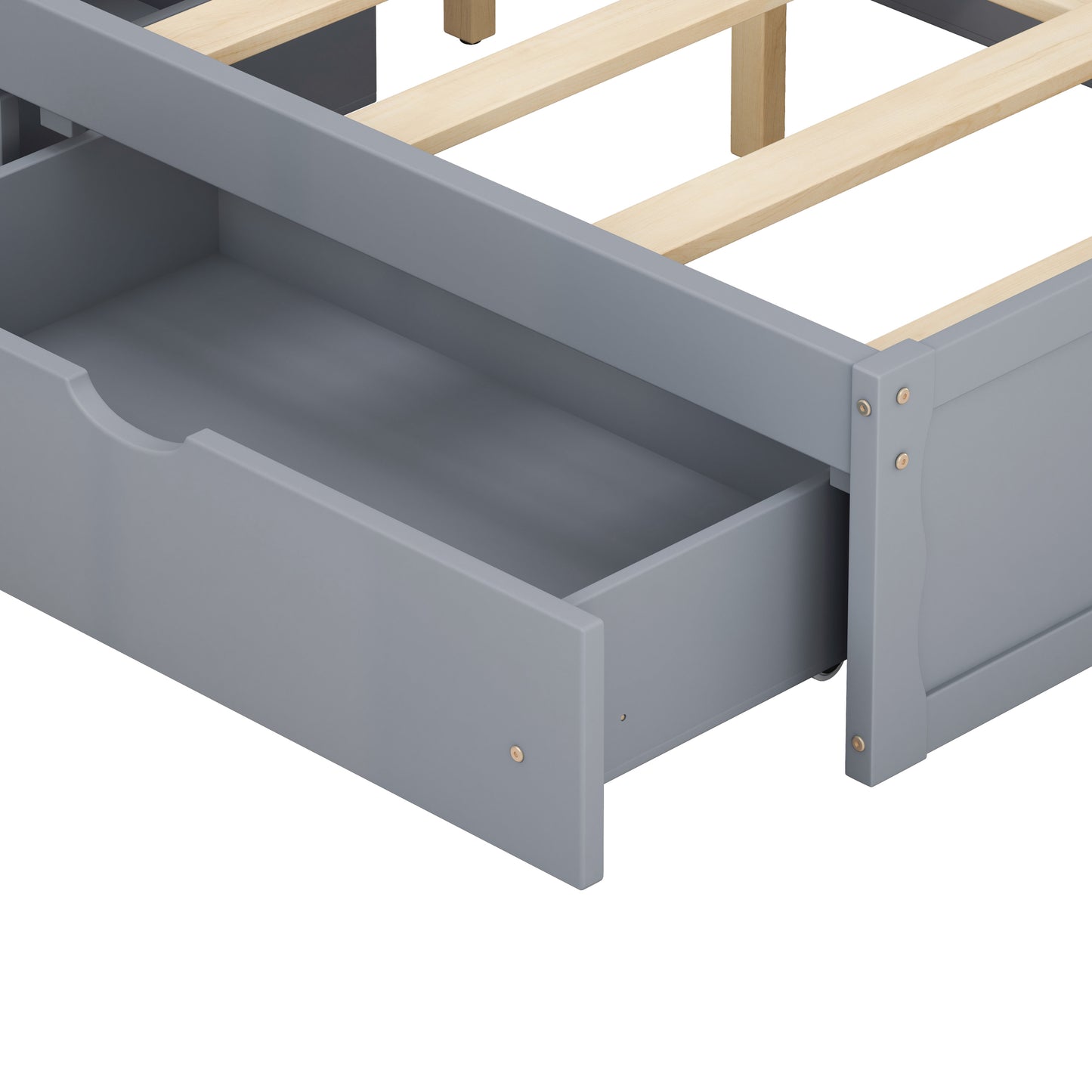 Jordan Multi-functional Full Size Bed Frame w/ Underbed storage