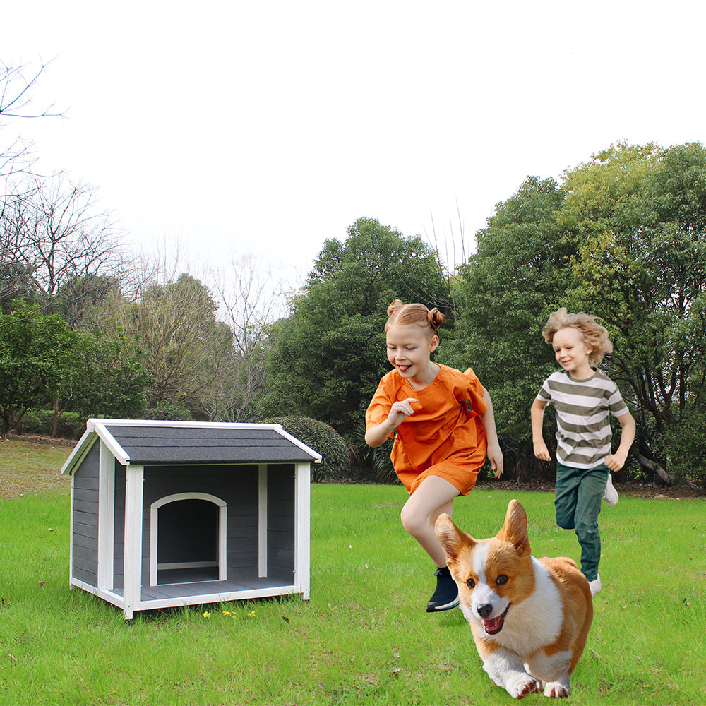 Wyndam Outdoor Wooden Dog House