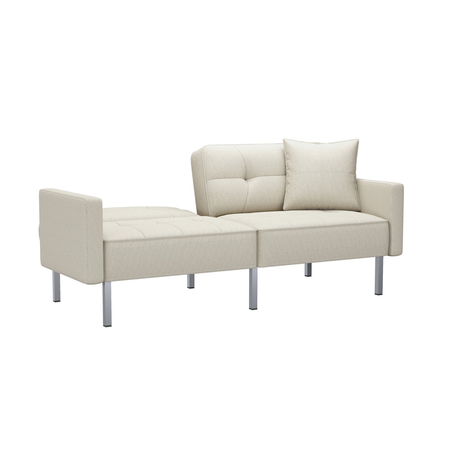 Calvin Linen Upholstered Convertible  Sofa Bed