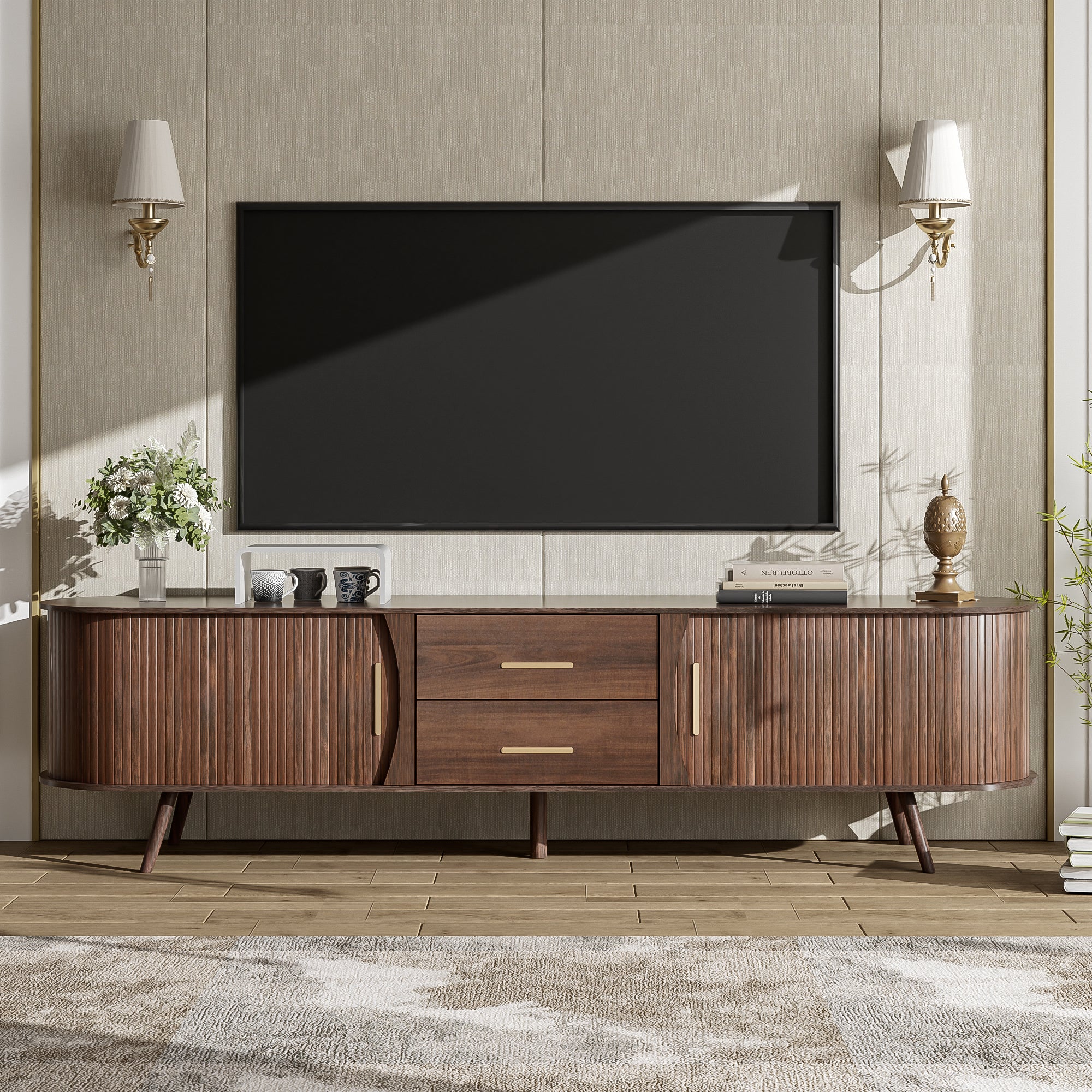 Mica Mid-Century Modern TV Stand