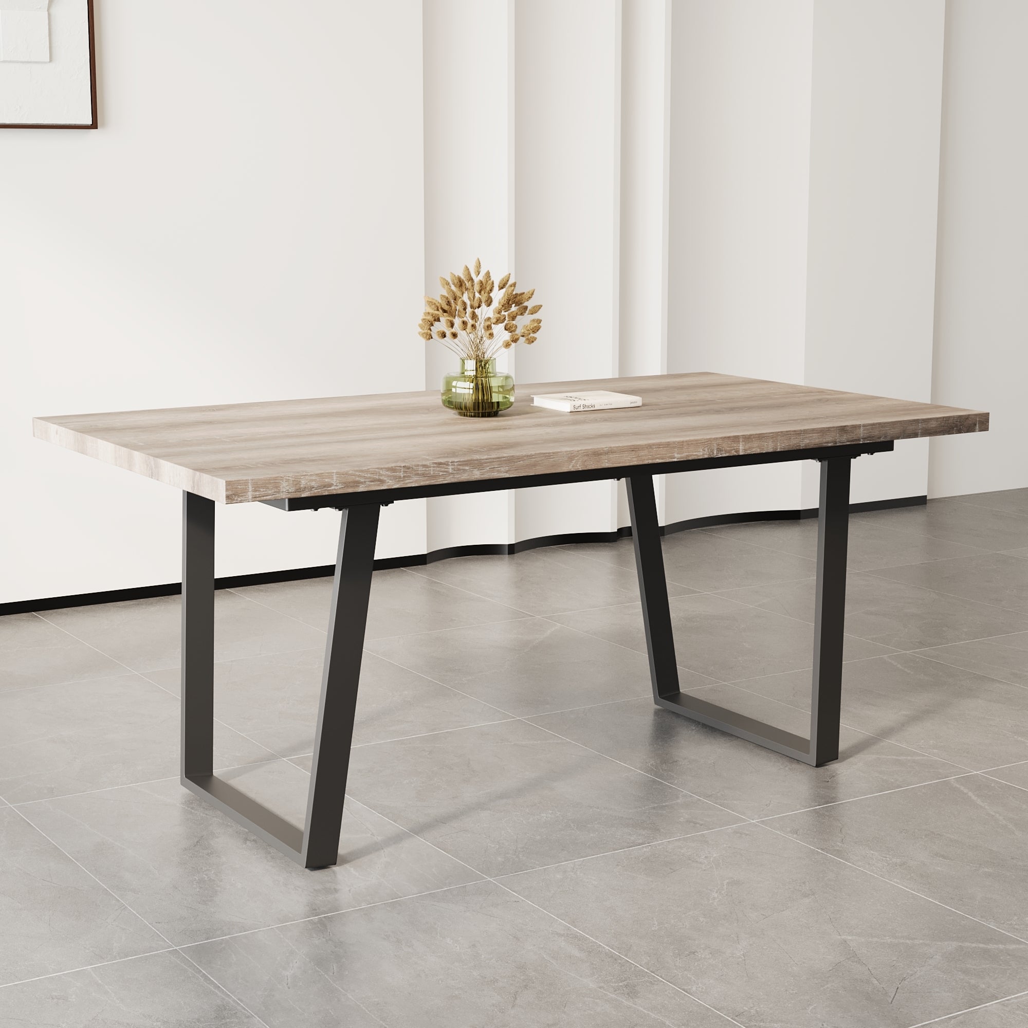 Torrence Brown Simple and Modern Dining Table