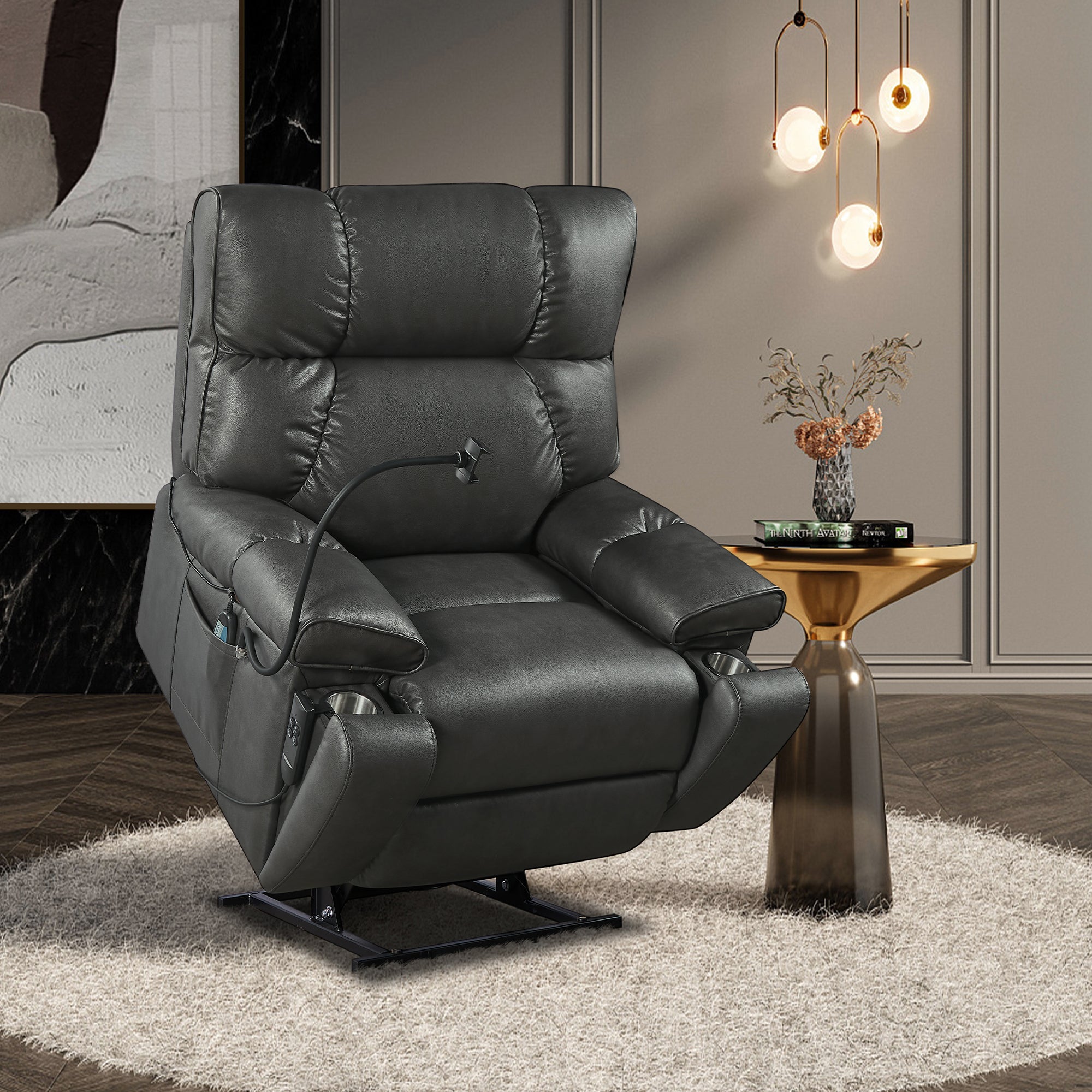Tranquila Recliner Electric Powerlift Chair with Phone Holder
