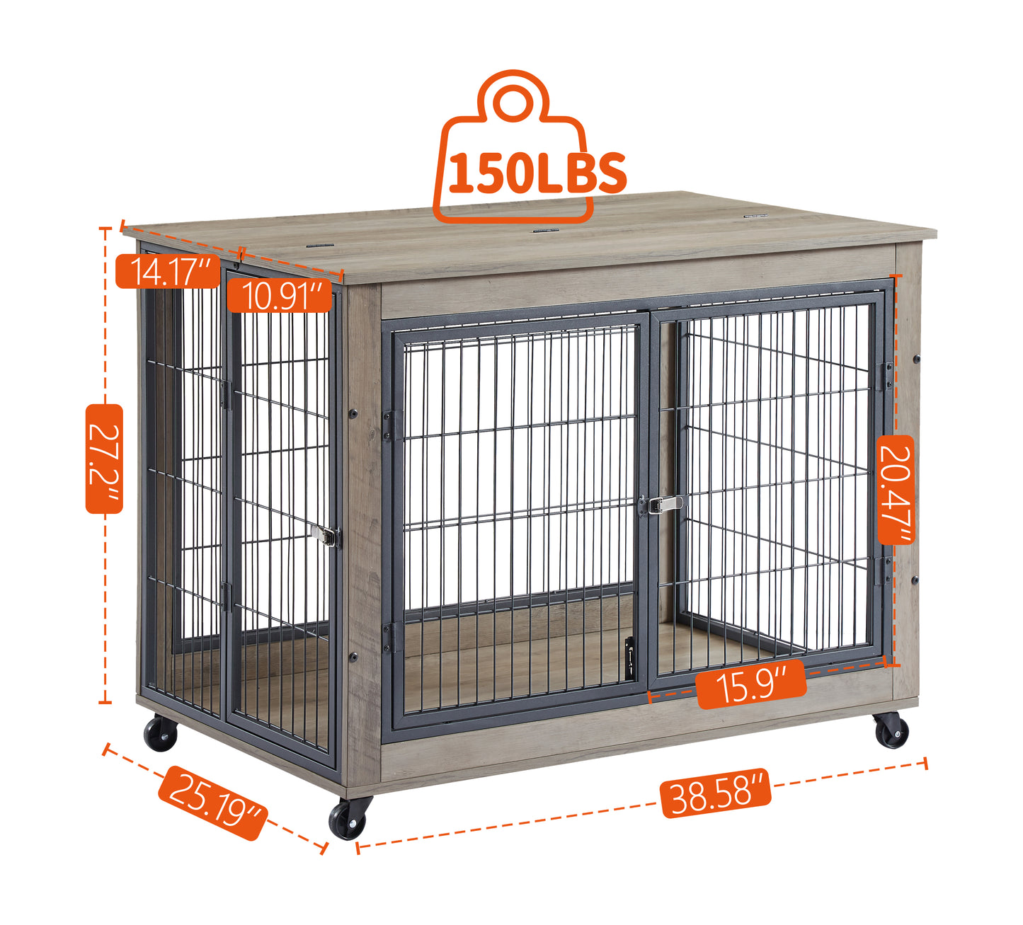 Creative Furniture Style Dog Crate