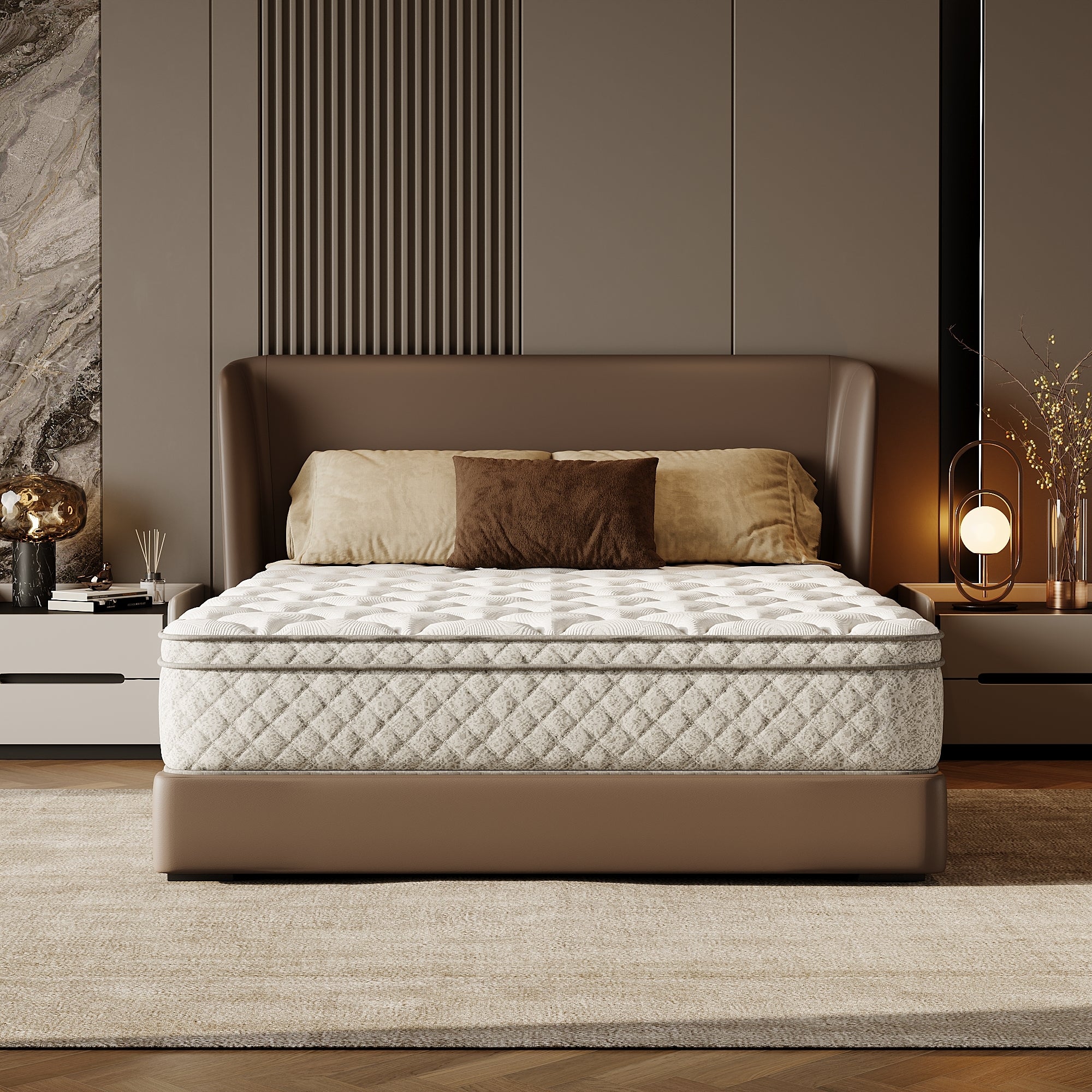 Sleep Zone 12 Inch Hybrid Full Mattress