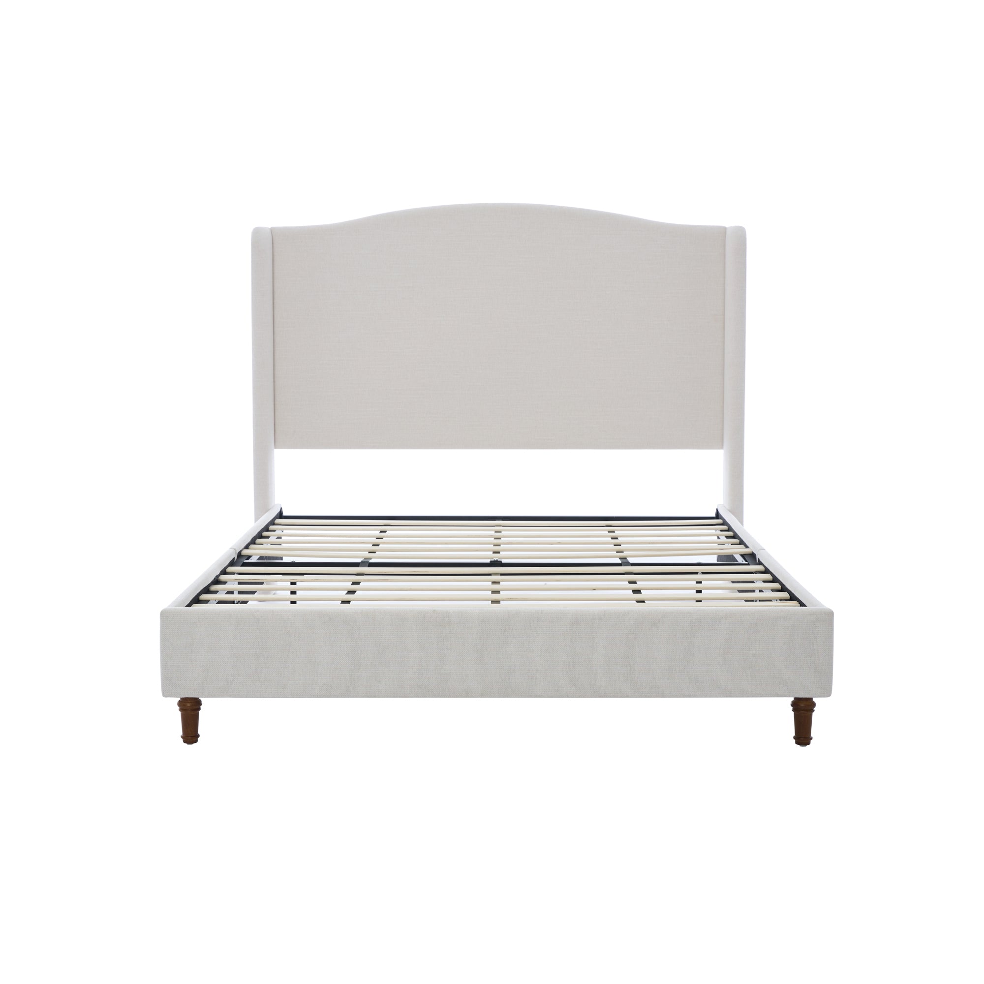 Gigi Hannah Upholstered Wingback King Bed