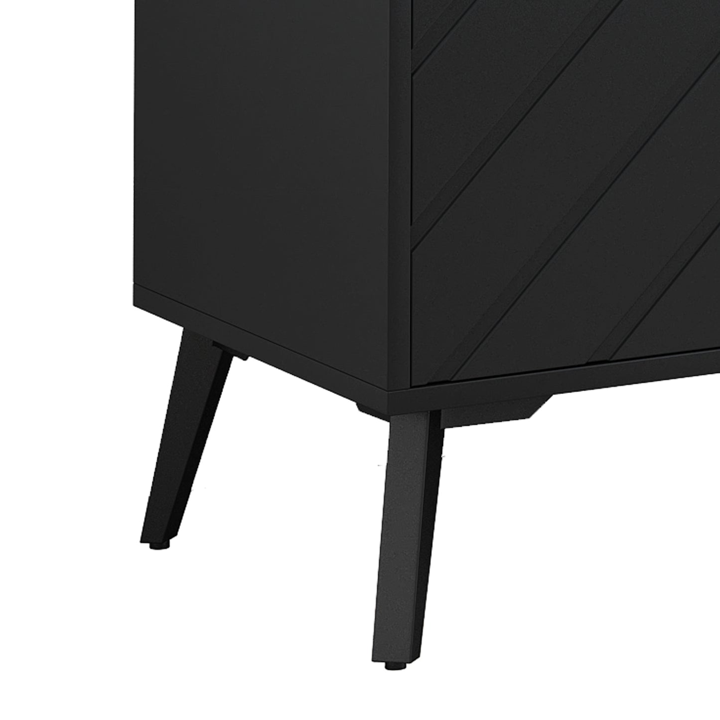 Timber Stand for 70 inch TV in Black Finish