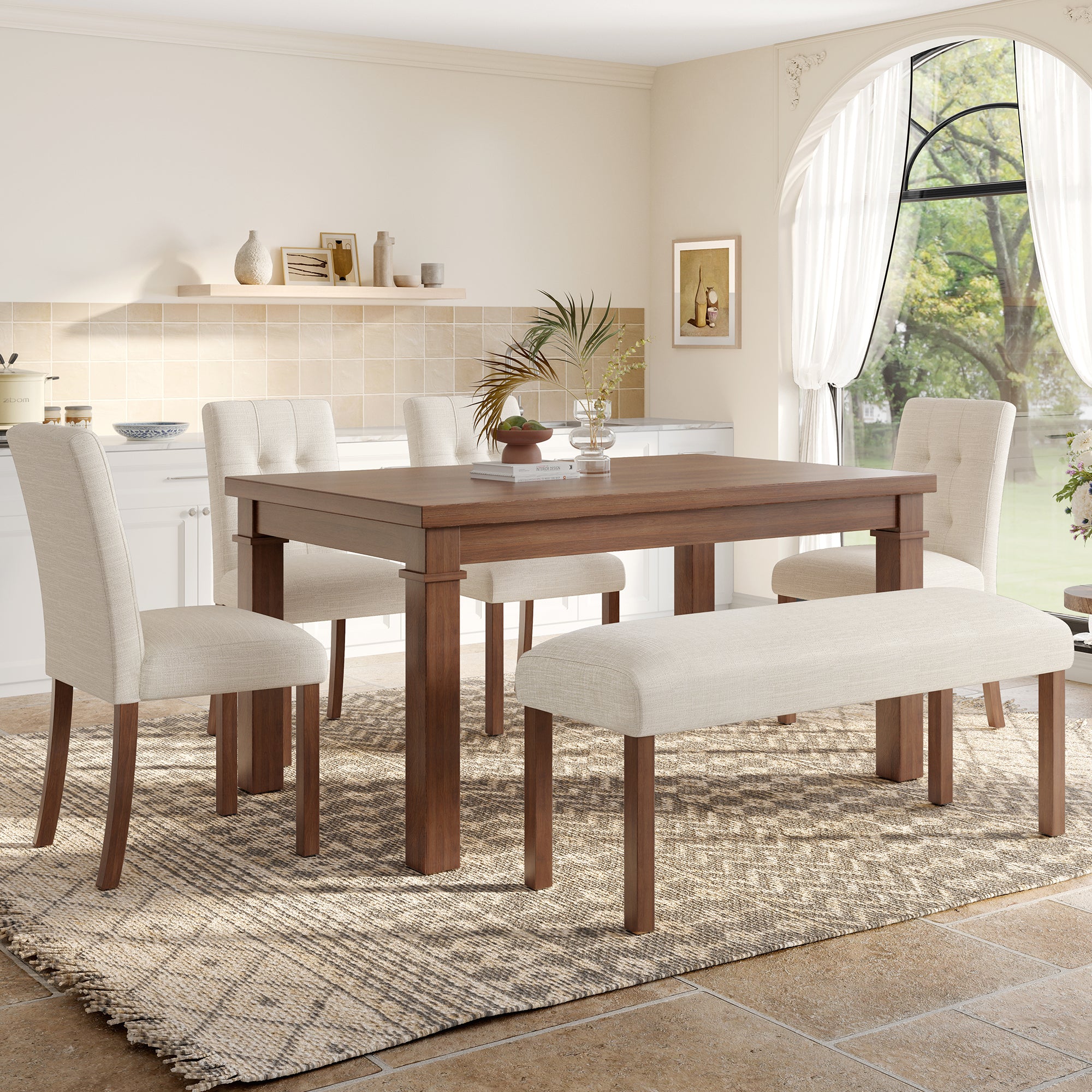 Emberlane 6-Piece Modern Dining Set