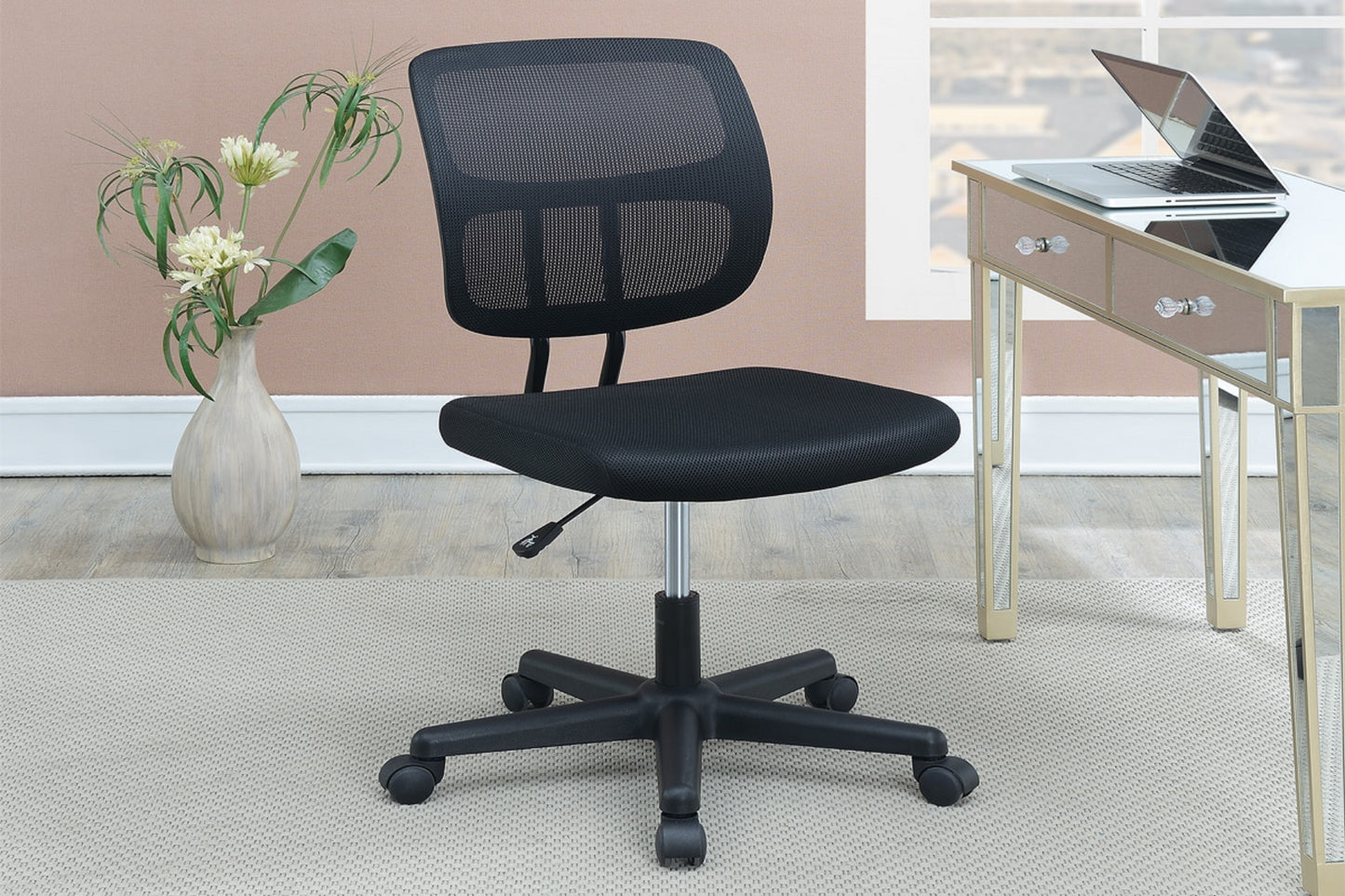 Elegance Office Chair in Black Mesh