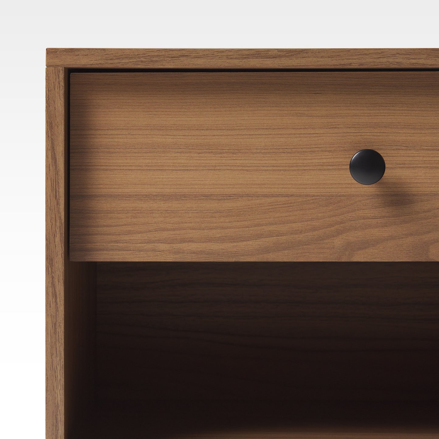 Mid-Century Modern Minimalist 1-Drawer Nightstand