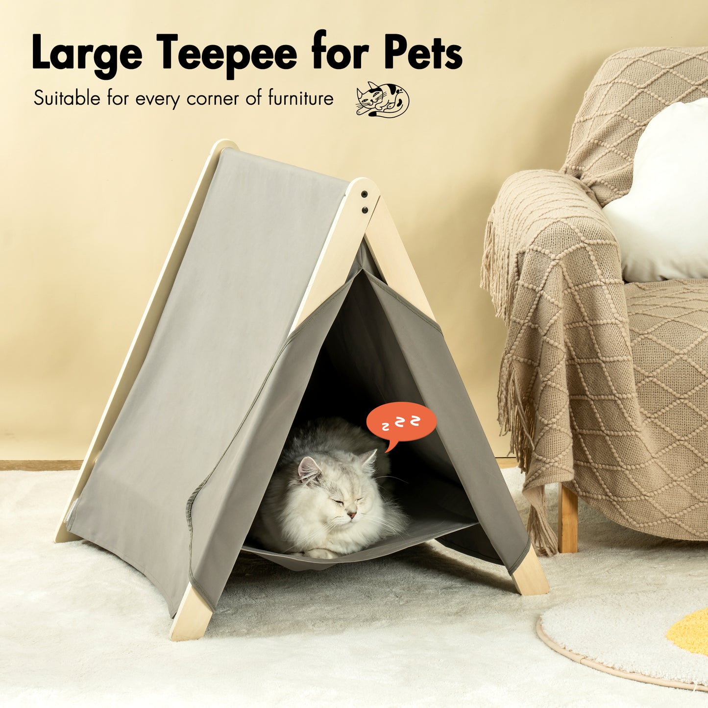 Cat Tent for Indoor Cats