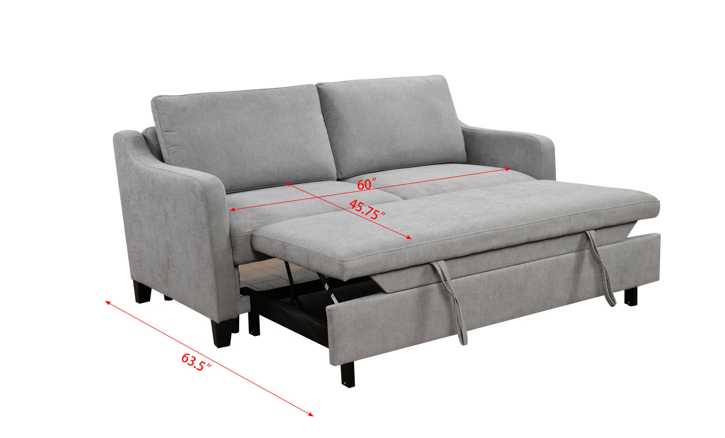 Conner Gray Queen Sofa Sleeper