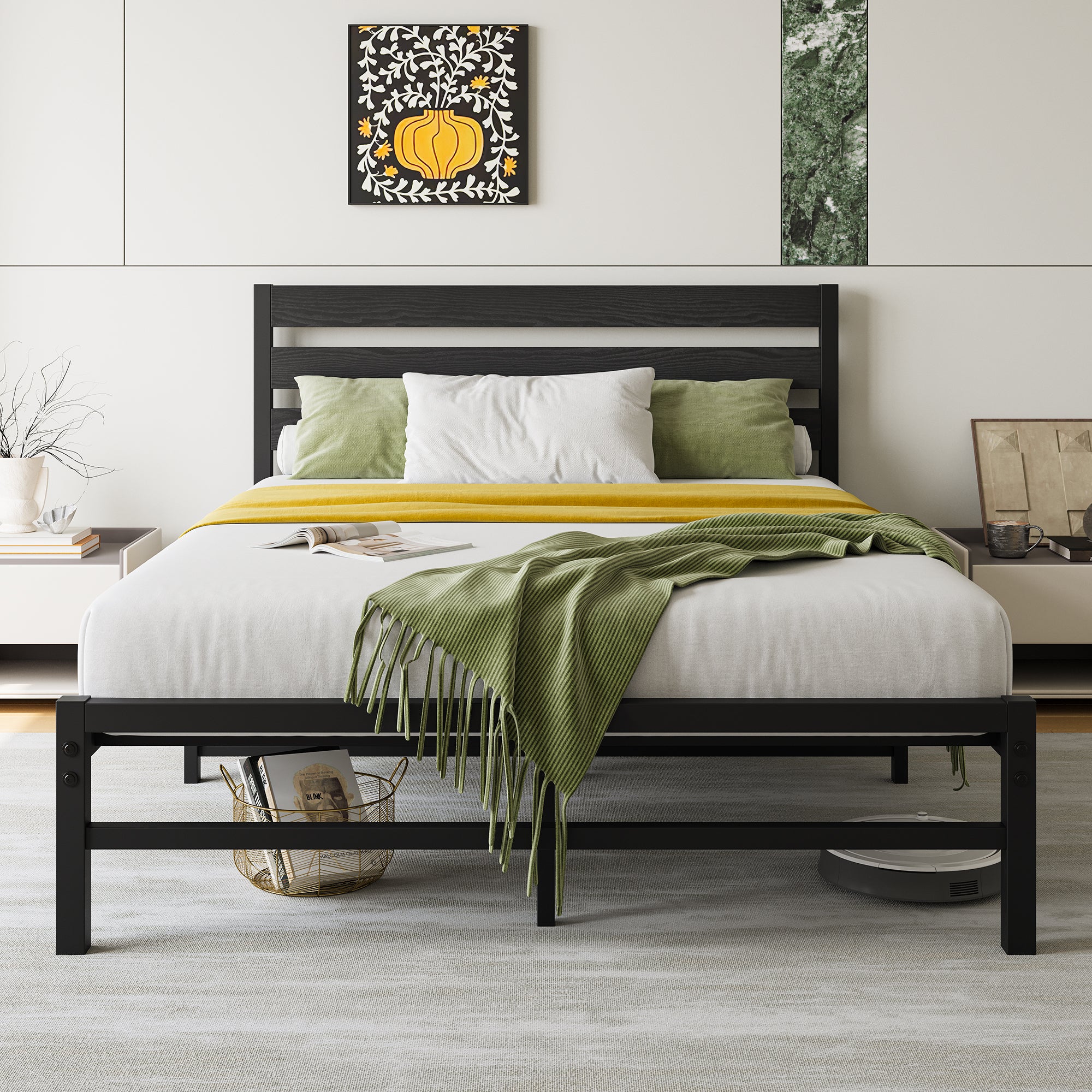 Cascade Full Size Platform Bed Frame