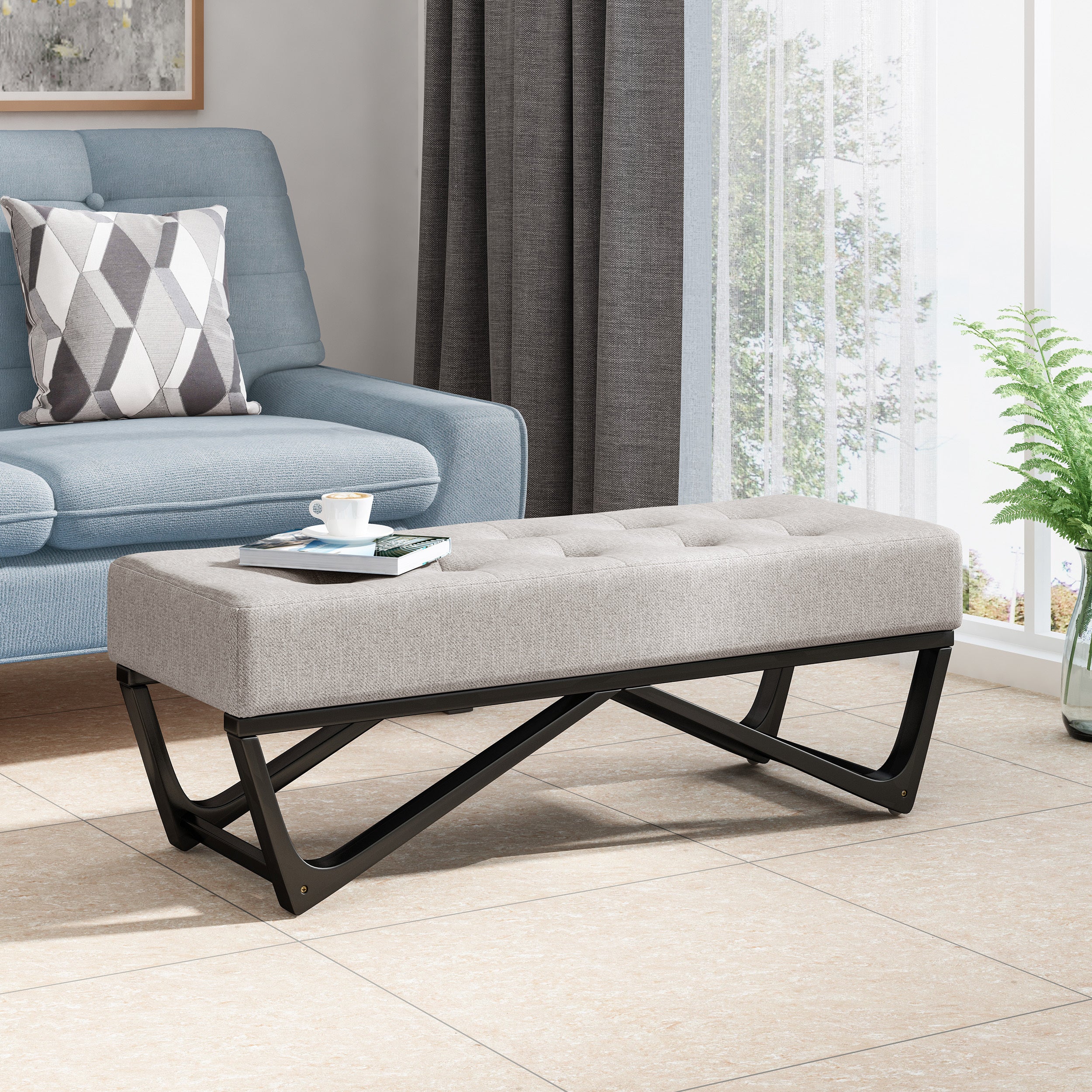 Gregory Casual Ottoman
