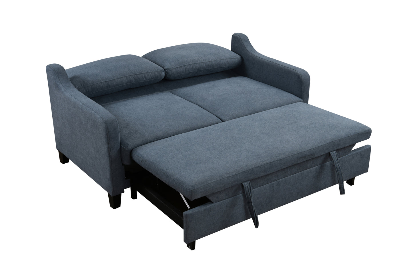 Conner Dark Blue Queen Sofa Sleeper