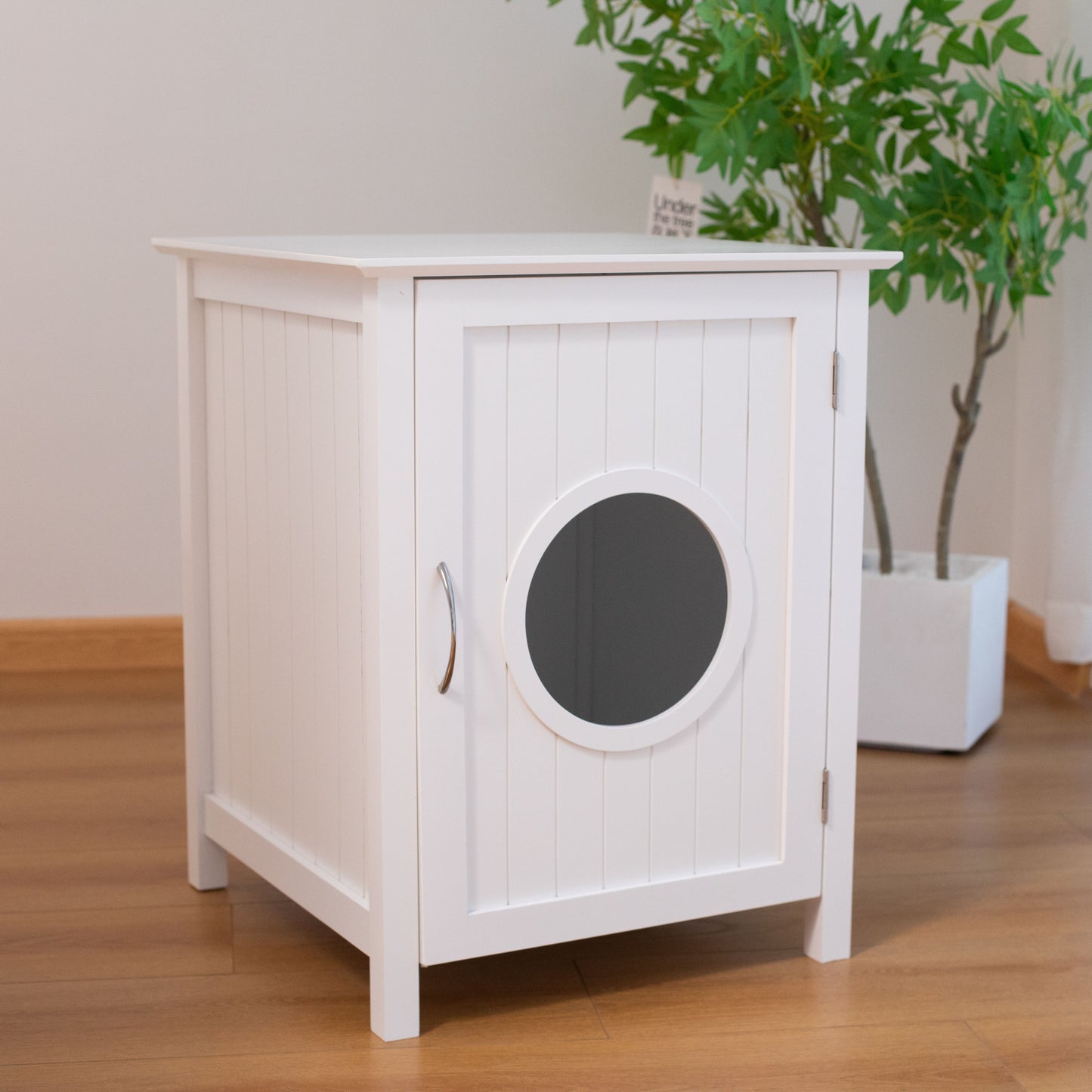 Mykat Hidden litter box furniture cabinet