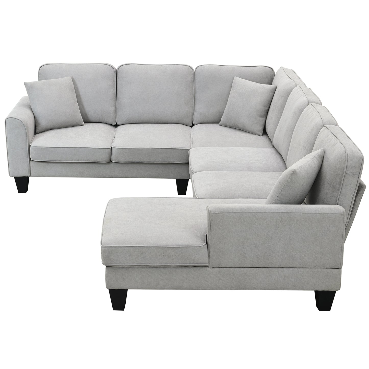 Moderna U Shape Sectional Sofa