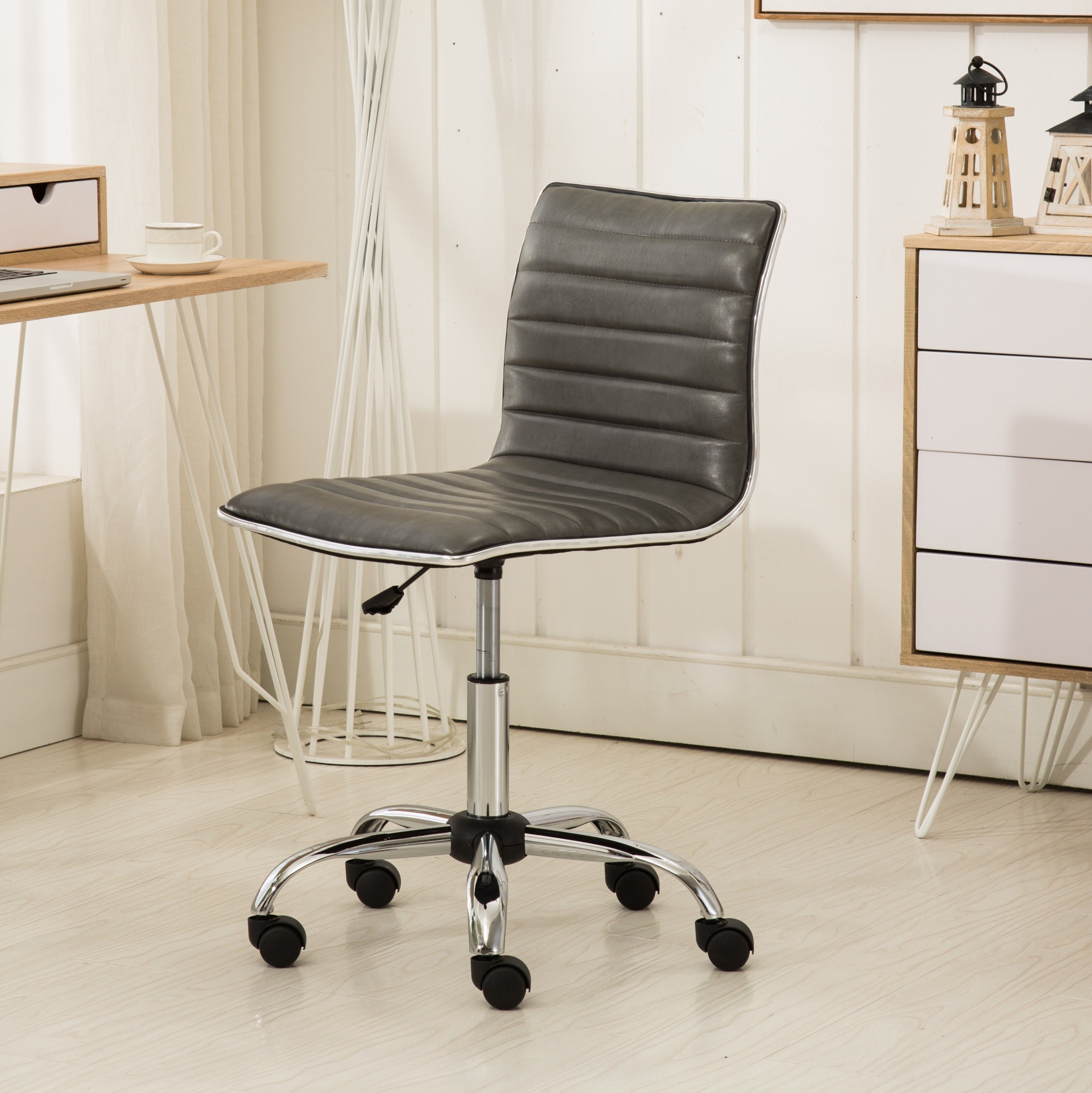 Fremo Chromel Adjustable Air Lift Office Chair