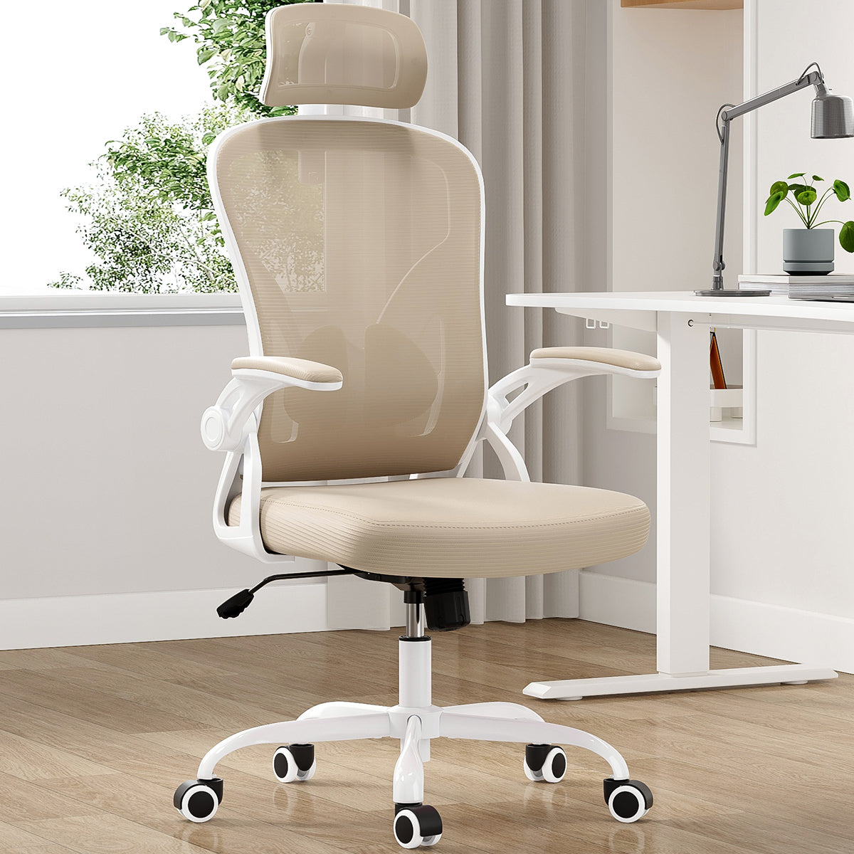 Atlas Ergonomic Office Chair with Headrest & Lumbar Support