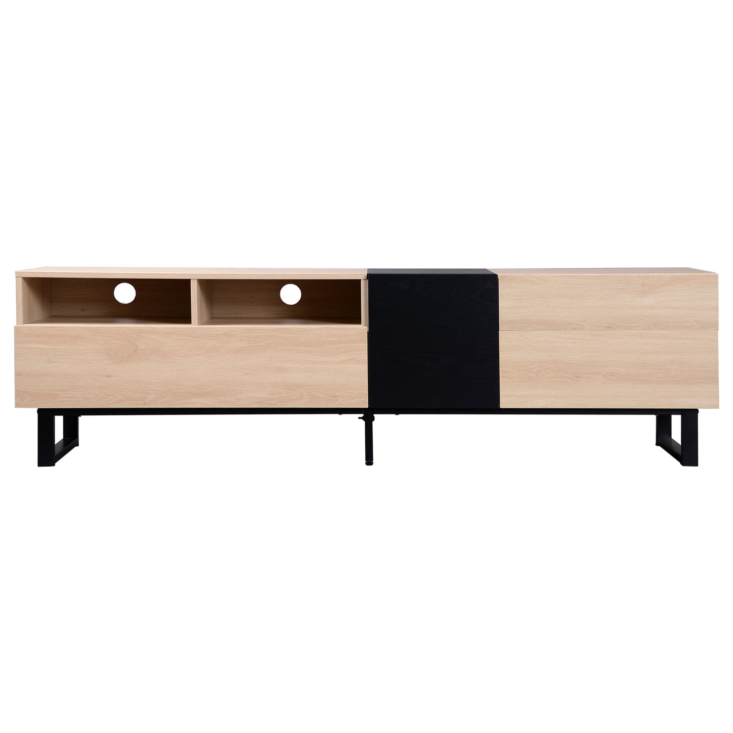 Moderna TV Stand for 80'' TV with Double Storage Space