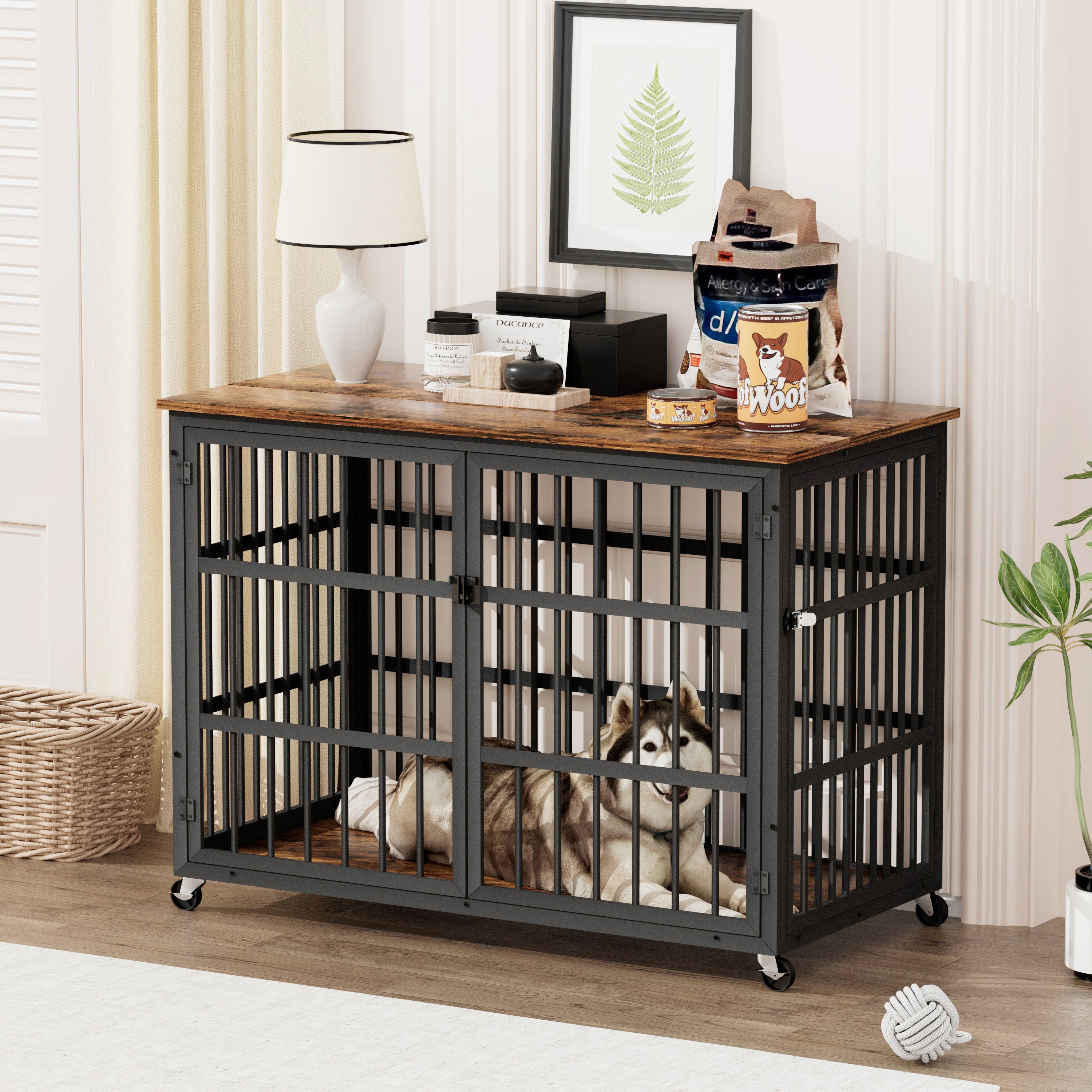 Nest Furniture style dog crate