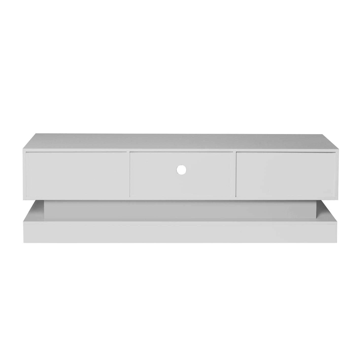 Camora White High Gloss Tv Stand