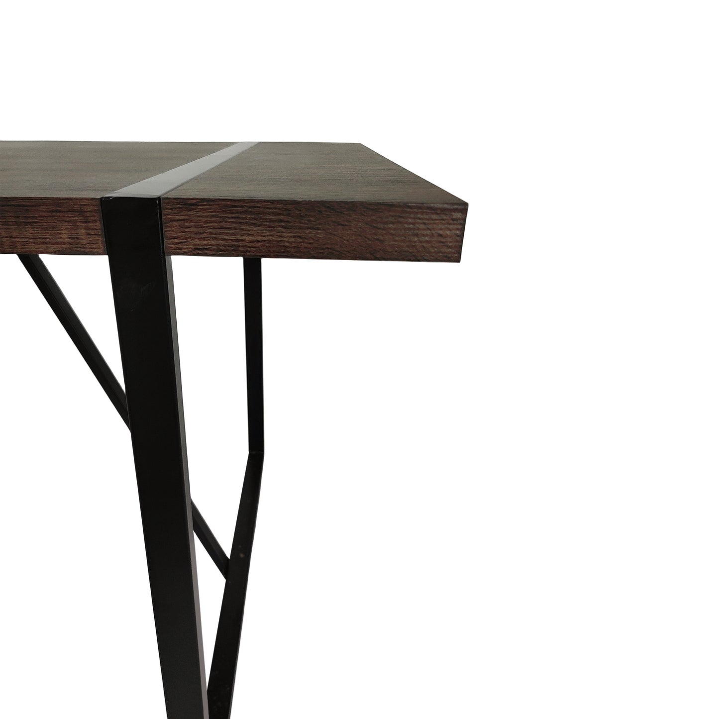 Jenson 55"Rustic Industrial Rectangular Table