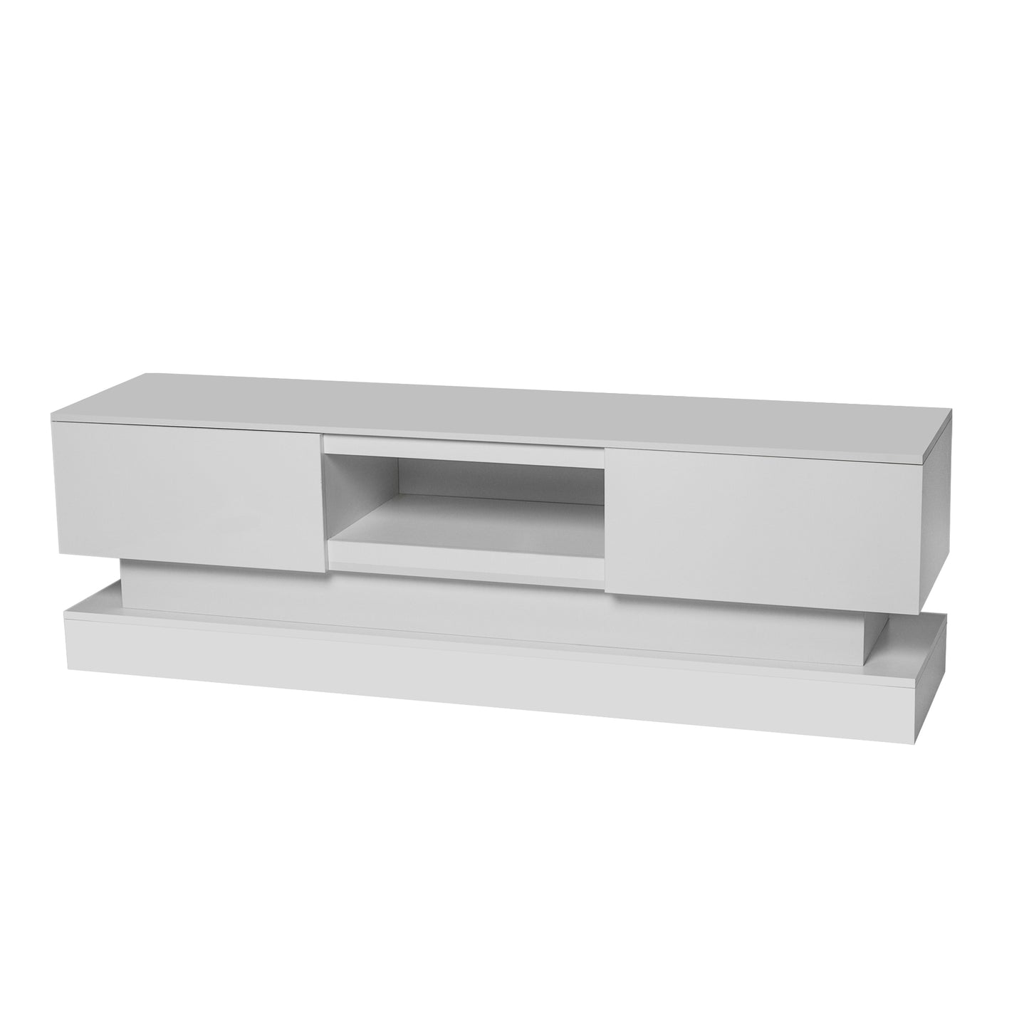 Camora White High Gloss Tv Stand