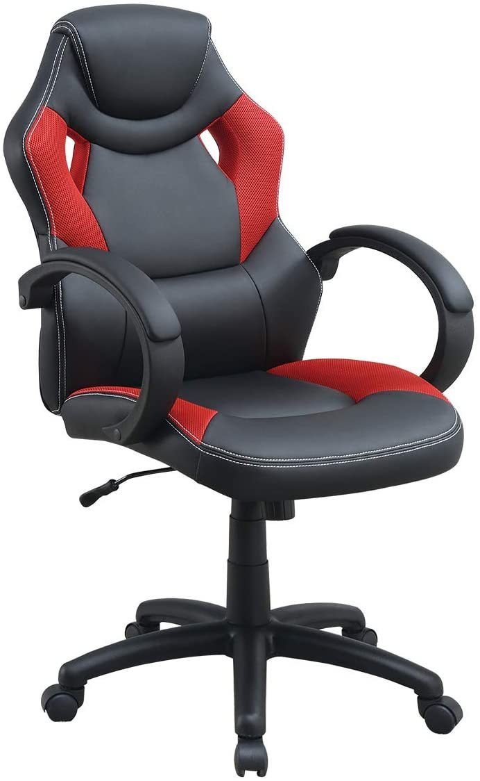 Kpak Gaming Office Chair in Black And Red Color