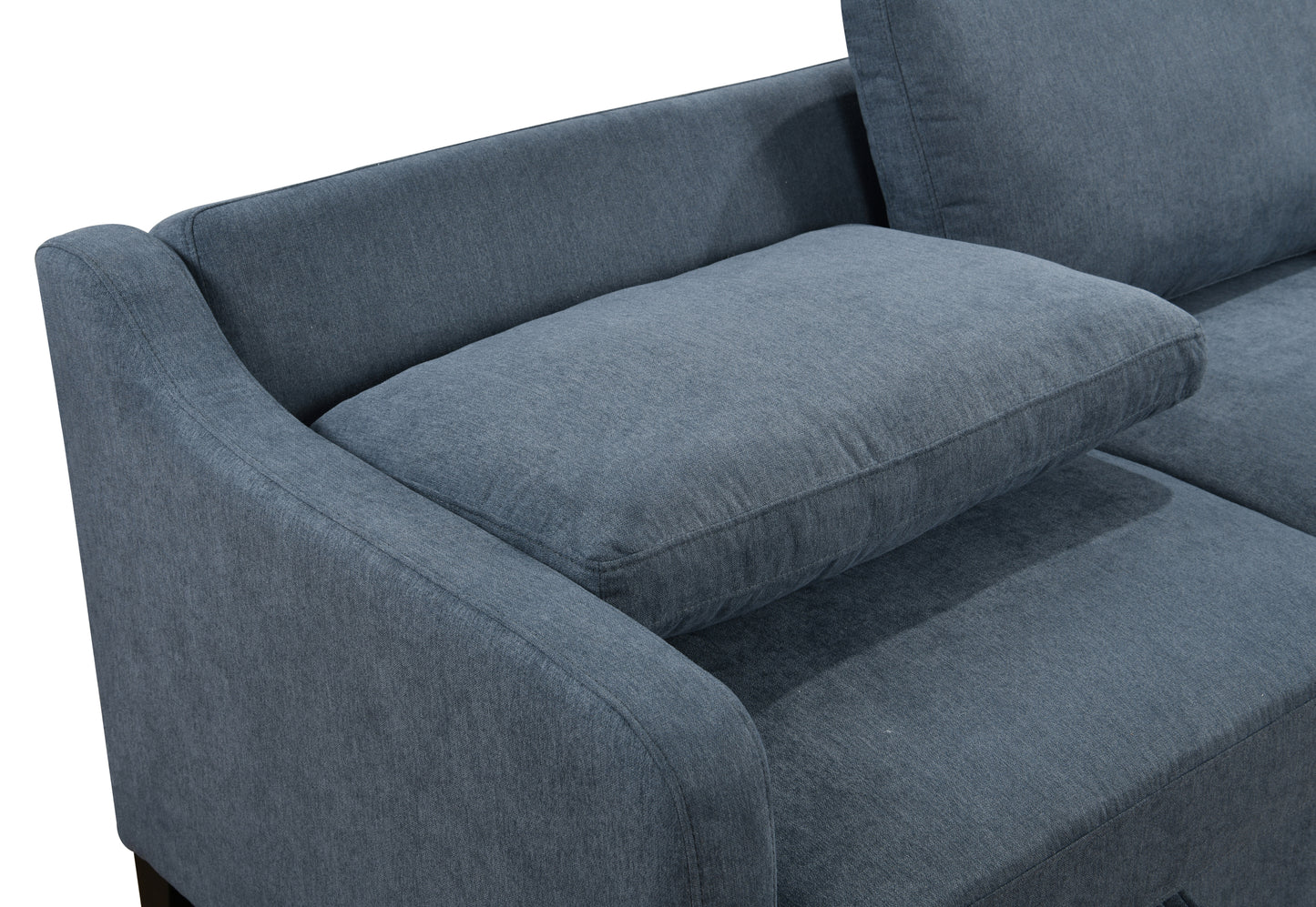 Conner Dark Blue Queen Sofa Sleeper