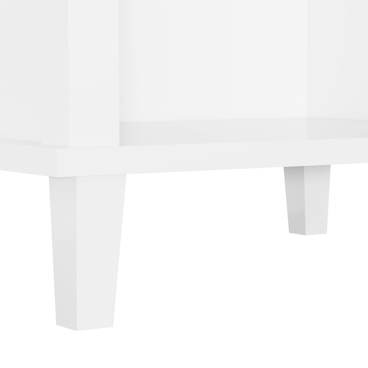 Natasha One Drawer Nighstand in White Finish