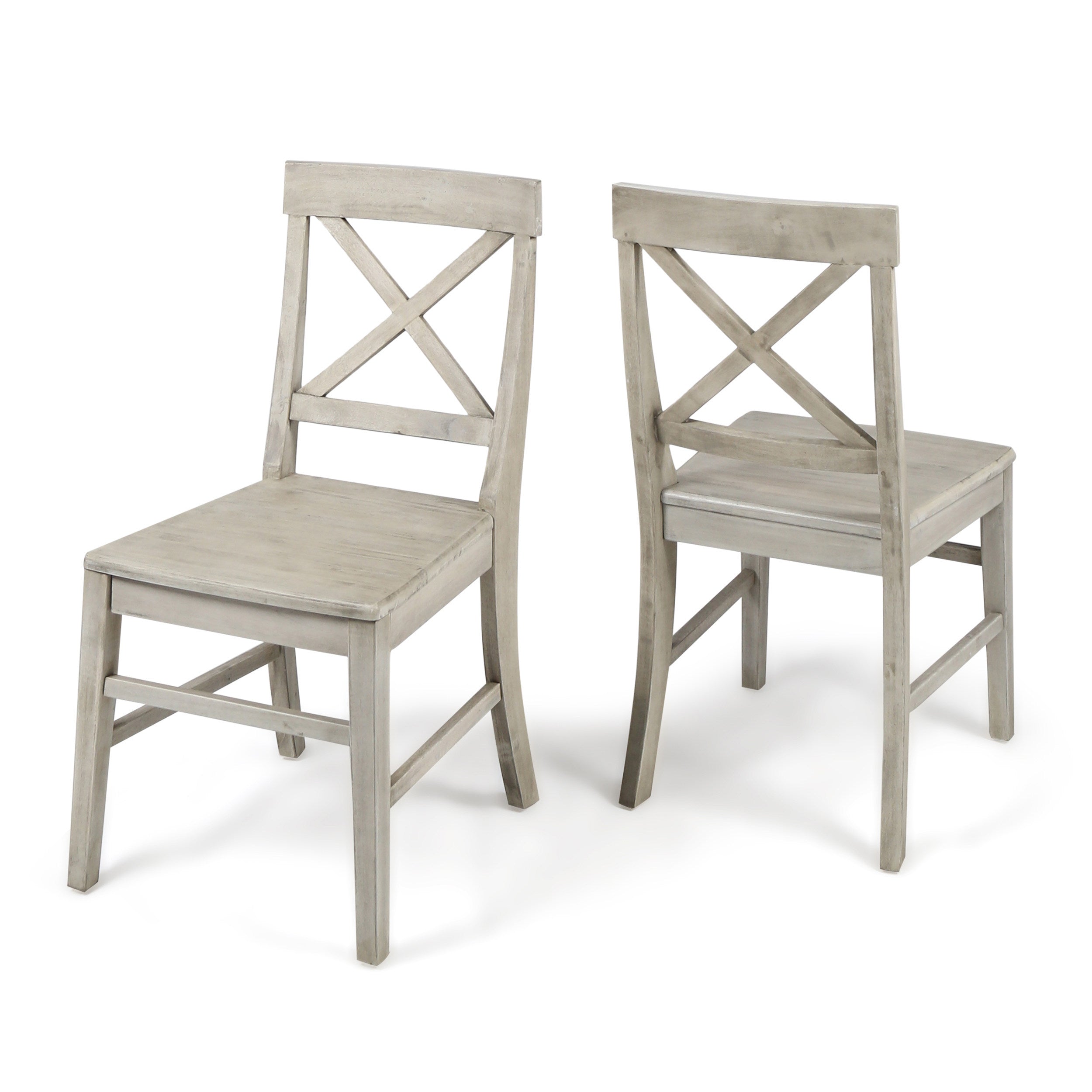 Plethora Dining Chair with X-Shaped Back ( Set of 2)