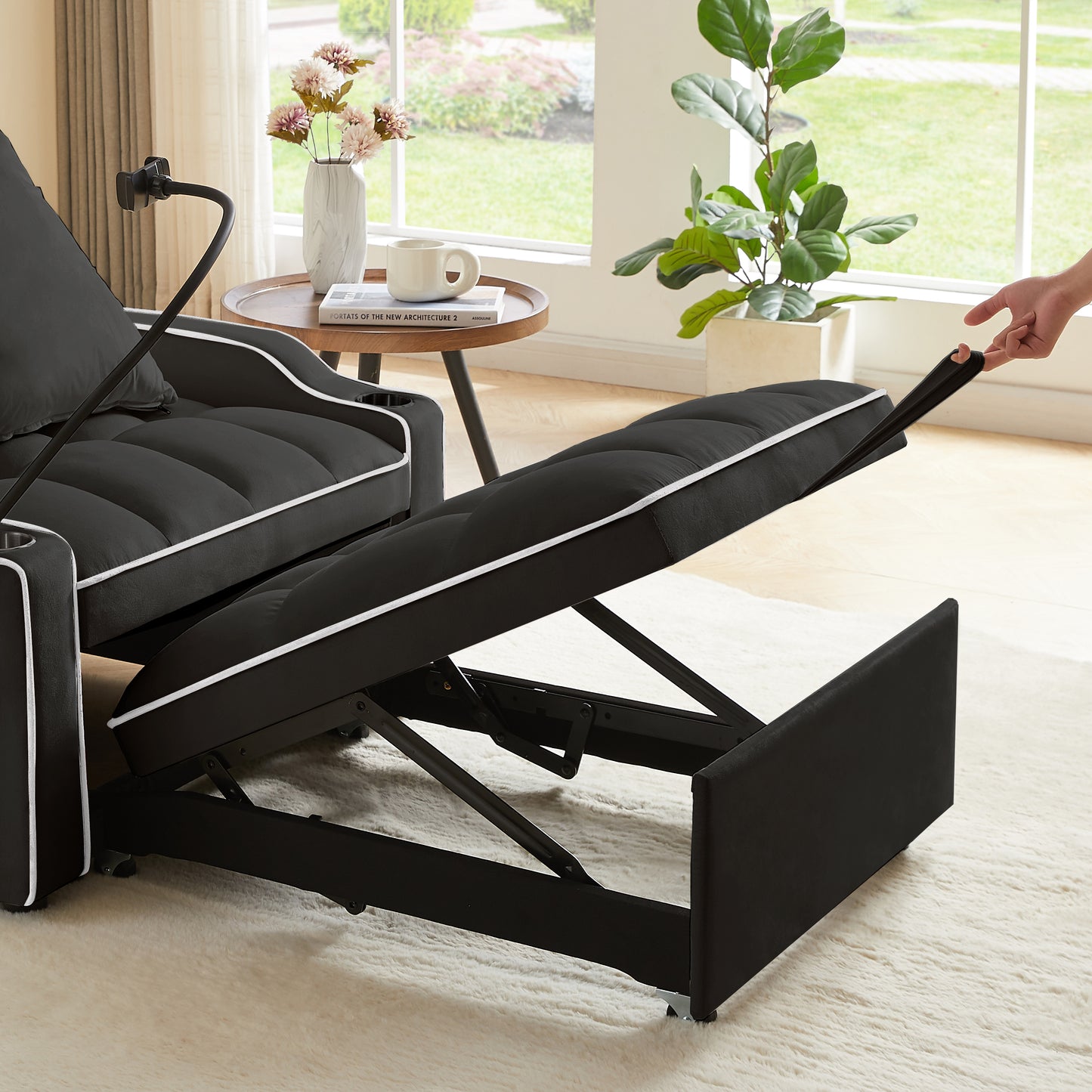 Conner 3-in-1 Sofa Bed Convertible Sleeper Chair