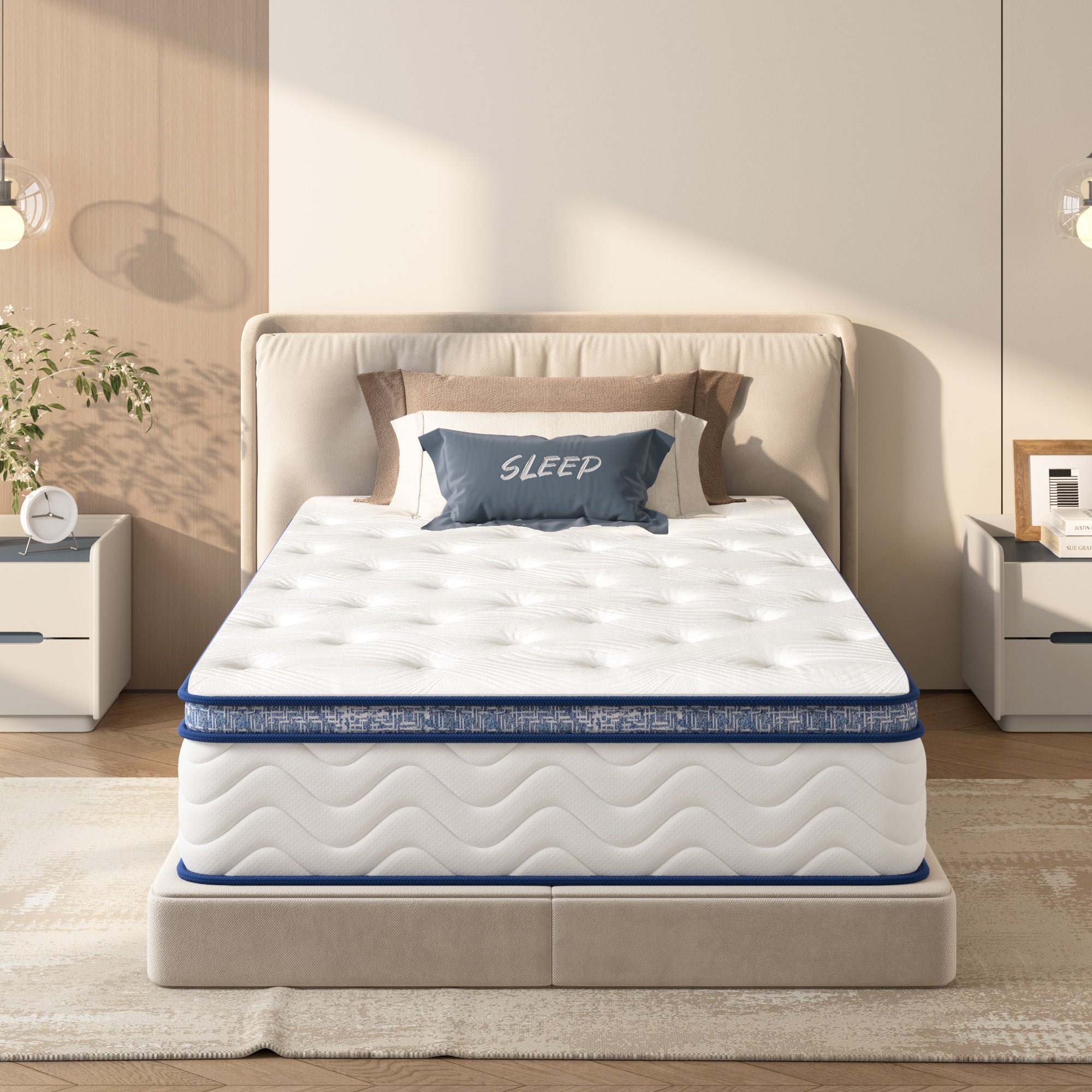 Majestic Rest 10 Inch Hybrid Twin Mattress