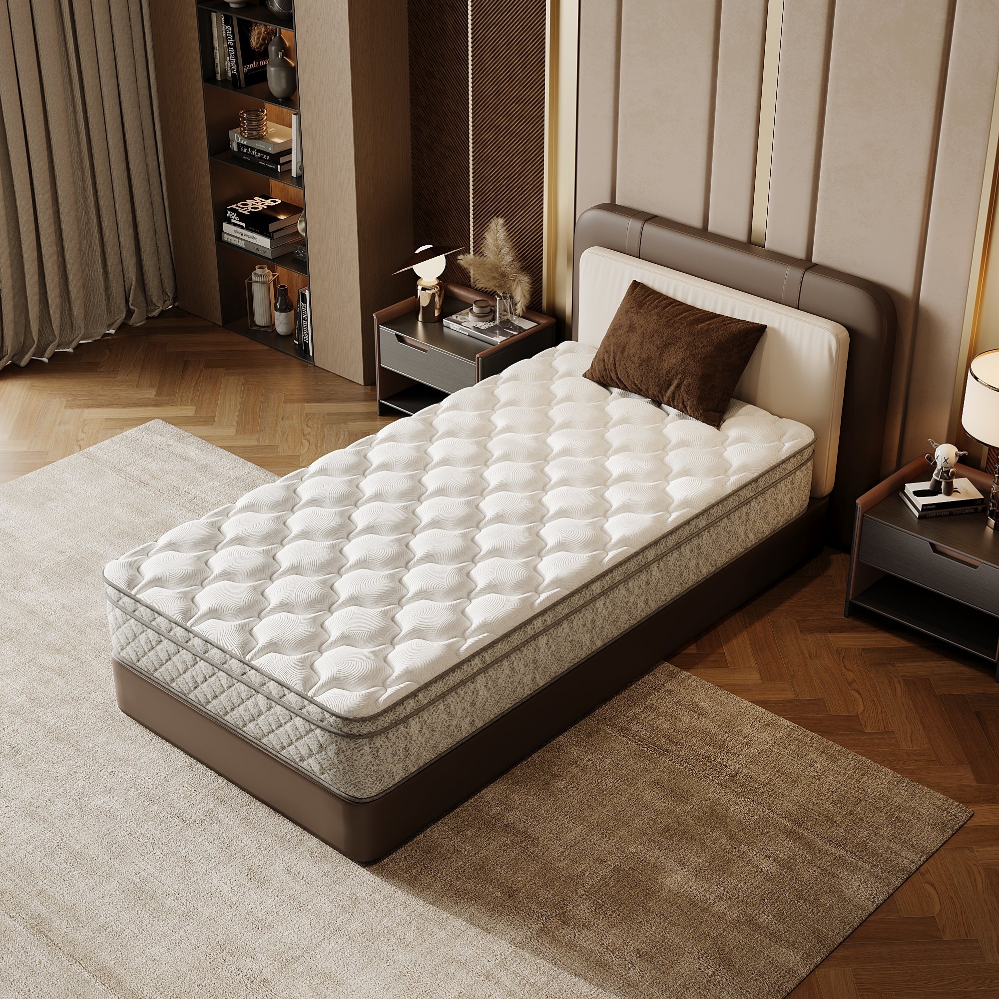 Supreme 12 Inch Hybrid Twin Size Mattress
